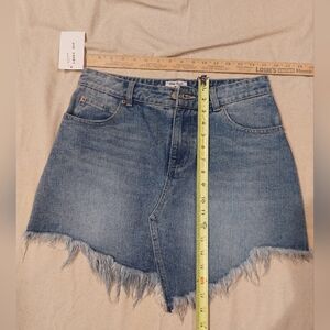 White Birch Women's Denim Skirt